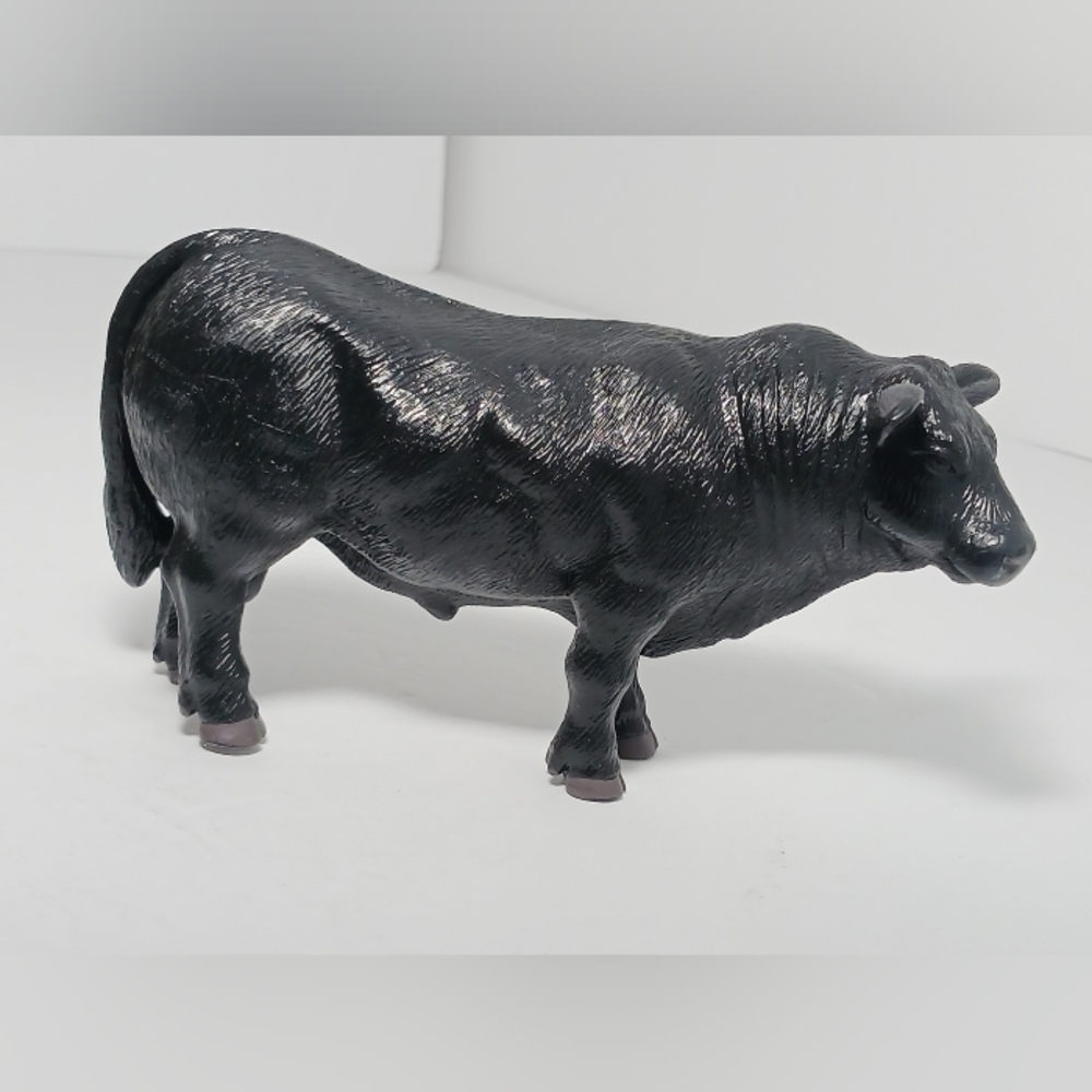 1/16th Scale Little Buster Black Angus Bull toy farm